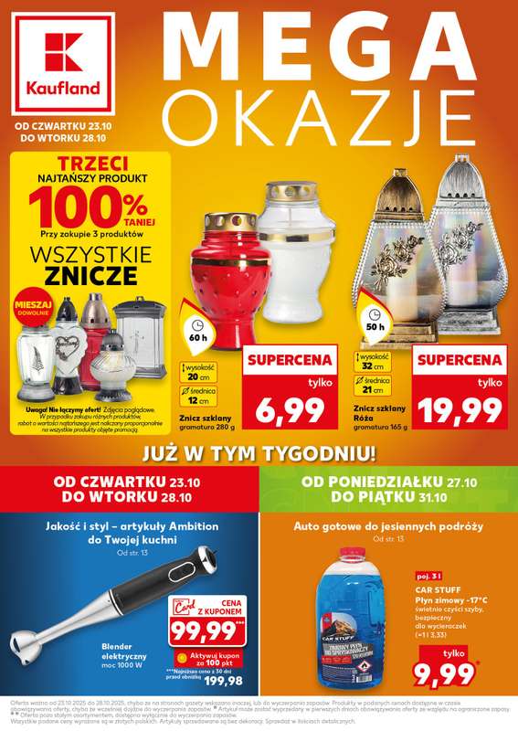 Kaufland - gazetka promocyjna Oferta Kaufland - Non Food od czwartku 23.10 do wtorku 28.10
