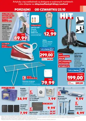 Kaufland - gazetka promocyjna Oferta Kaufland - Non Food od czwartku 23.10 do wtorku 28.10 - strona 11 Kaufland - gazetka promocyjna Oferta Kaufland - Non Food od czwartku 23.10 do wtorku 28.10 - strona 11