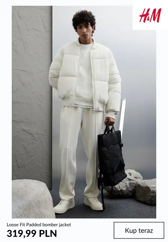 H&M - gazetka promocyjna Męskie KURTKI od wtorku 21.10  - strona 9