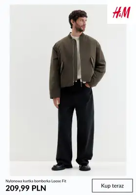 H&M - gazetka promocyjna Męskie KURTKI od wtorku 21.10  - strona 5