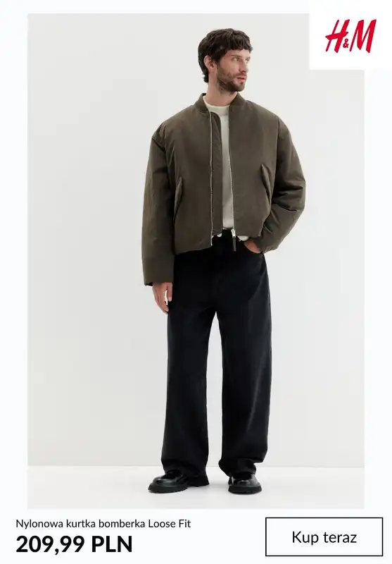 H&M - gazetka promocyjna Męskie KURTKI od wtorku 21.10  - strona 5