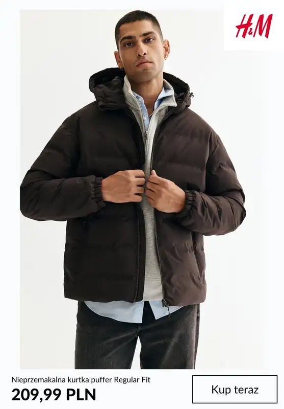 H&M - gazetka promocyjna Męskie KURTKI   - strona 2