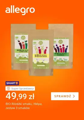 Allegro - gazetka promocyjna Zdrowa żywność: podstawa odporności od wtorku 21.10 do poniedziałku 27.10 - strona 2 Allegro - gazetka promocyjna Zdrowa żywność: podstawa odporności od wtorku 21.10 do poniedziałku 27.10 - strona 2