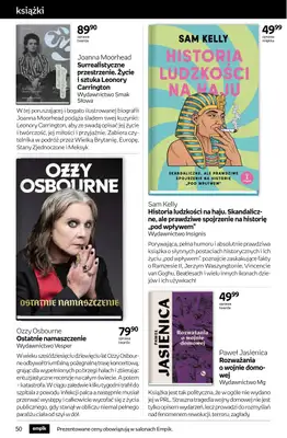 Empik - gazetka promocyjna Tom kultury: książki od środy 15.10 do wtorku 28.10 - strona 50 Empik - gazetka promocyjna Tom kultury: książki od środy 15.10 do wtorku 28.10 - strona 50