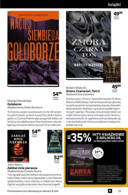 Empik - gazetka promocyjna Tom kultury: książki od środy 15.10 do wtorku 28.10 - strona 31 Empik - gazetka promocyjna Tom kultury: książki od środy 15.10 do wtorku 28.10 - strona 31