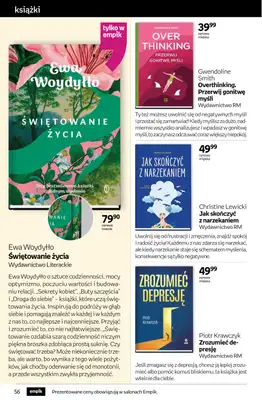 Empik - gazetka promocyjna Tom kultury: książki od środy 15.10 do wtorku 28.10 - strona 56 Empik - gazetka promocyjna Tom kultury: książki od środy 15.10 do wtorku 28.10 - strona 56