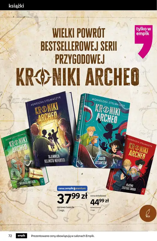 Empik - gazetka promocyjna Tom kultury: książki od środy 15.10 do wtorku 28.10 - strona 72