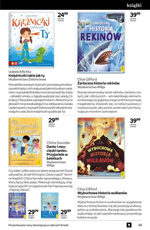 Empik - gazetka promocyjna Tom kultury: książki od środy 15.10 do wtorku 28.10 - strona 69