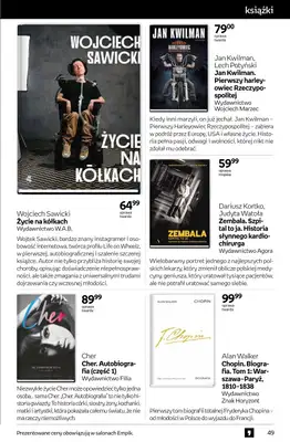 Empik - gazetka promocyjna Tom kultury: książki od środy 15.10 do wtorku 28.10 - strona 49 Empik - gazetka promocyjna Tom kultury: książki od środy 15.10 do wtorku 28.10 - strona 49