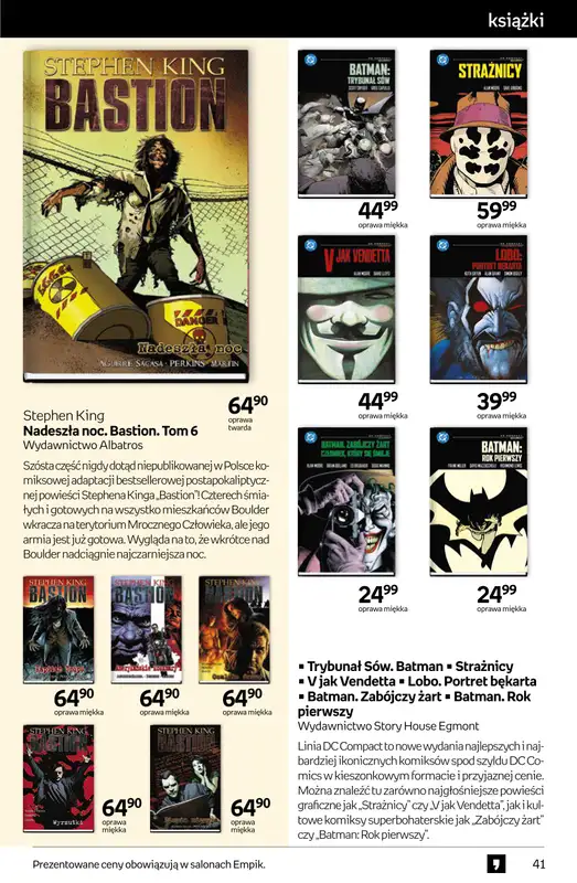 Empik - gazetka promocyjna Tom kultury: książki od środy 15.10 do wtorku 28.10 - strona 41