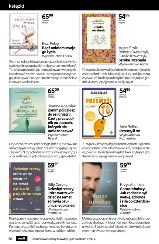 Empik - gazetka promocyjna Tom kultury: książki od środy 15.10 do wtorku 28.10 - strona 58