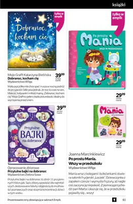Empik - gazetka promocyjna Tom kultury: książki od środy 15.10 do wtorku 28.10 - strona 61 Empik - gazetka promocyjna Tom kultury: książki od środy 15.10 do wtorku 28.10 - strona 61