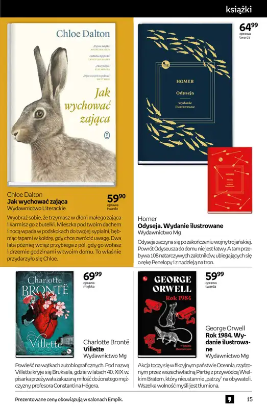 Empik - gazetka promocyjna Tom kultury: książki od środy 15.10 do wtorku 28.10 - strona 15