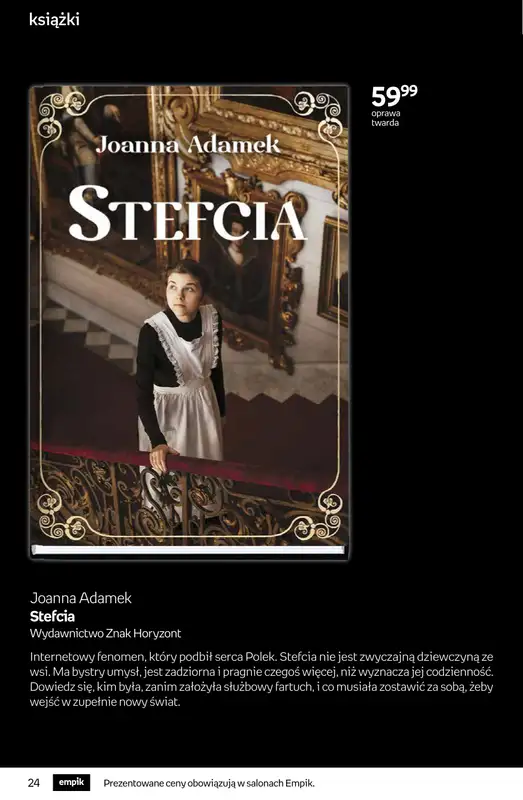 Empik - gazetka promocyjna Tom kultury: książki od środy 15.10 do wtorku 28.10 - strona 24