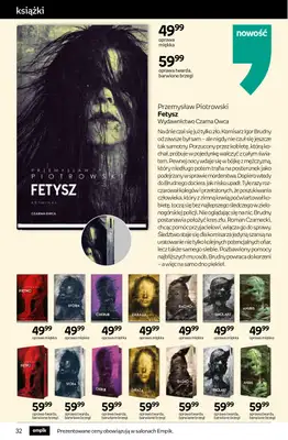 Empik - gazetka promocyjna Tom kultury: książki od środy 15.10 do wtorku 28.10 - strona 32 Empik - gazetka promocyjna Tom kultury: książki od środy 15.10 do wtorku 28.10 - strona 32