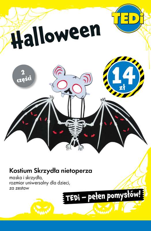 Tedi - gazetka promocyjna Wszystko na Halloween - już od 9,50 zł od wtorku 21.10  - strona 10
