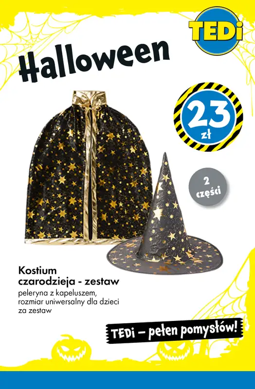 Tedi - gazetka promocyjna Wszystko na Halloween - już od 9,50 zł od wtorku 21.10  - strona 2