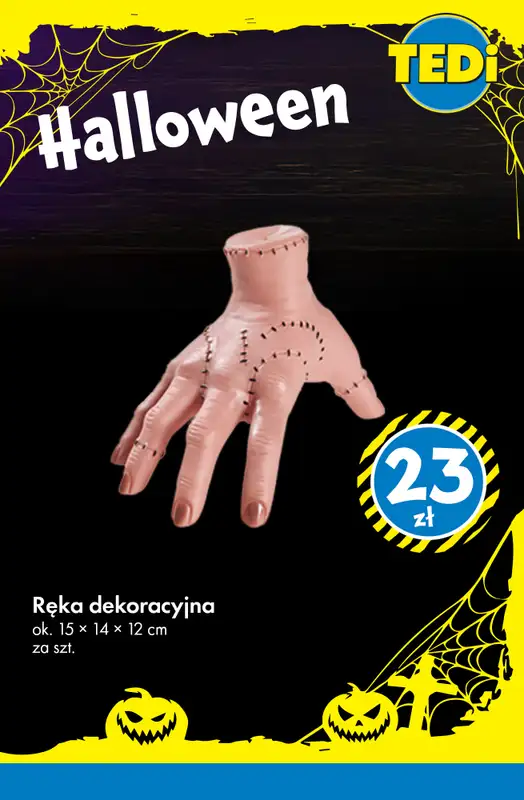 Tedi - gazetka promocyjna Wszystko na Halloween - już od 9,50 zł od wtorku 21.10  - strona 9