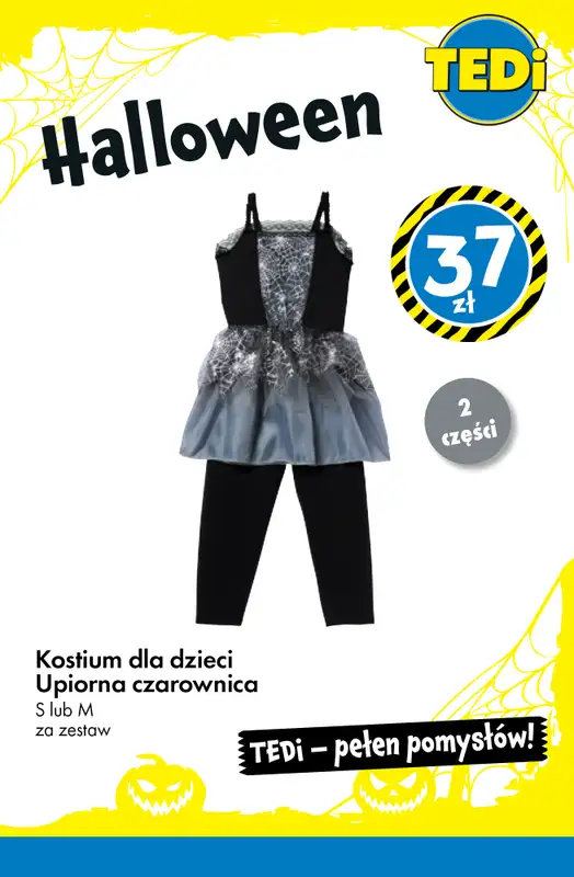 Tedi - gazetka promocyjna Wszystko na Halloween - już od 9,50 zł od wtorku 21.10  - strona 3