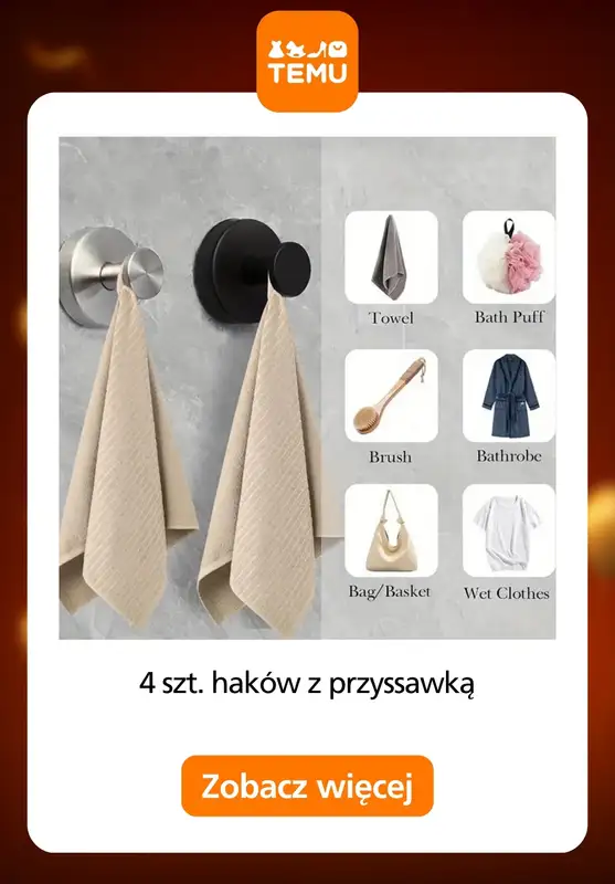 Temu - gazetka promocyjna Do -70% wyprzedaż! od wtorku 21.10  - strona 8