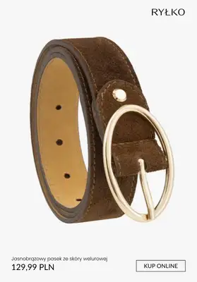 Ryłko - gazetka promocyjna -40 PLN przy zakupie 2 pasków damskich od wtorku 21.10  - strona 4