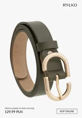 Ryłko - gazetka promocyjna -40 PLN przy zakupie 2 pasków damskich od wtorku 21.10  - strona 7