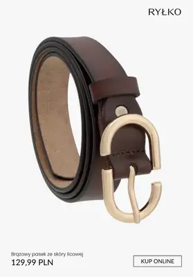 Ryłko - gazetka promocyjna -40 PLN przy zakupie 2 pasków damskich od wtorku 21.10  - strona 3