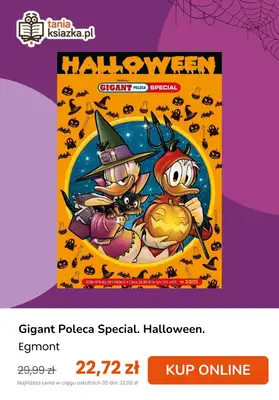 taniaksiazka.pl - gazetka promocyjna Książki, gry i dekoracje na Halloween od wtorku 21.10 do czwartku 30.10 - strona 5 taniaksiazka.pl - gazetka promocyjna Książki, gry i dekoracje na Halloween od wtorku 21.10 do czwartku 30.10 - strona 5