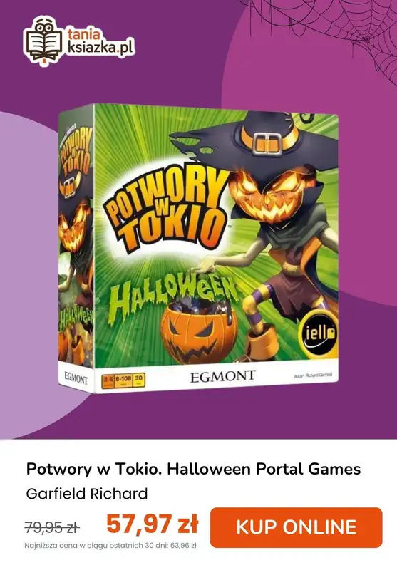 taniaksiazka.pl - gazetka promocyjna Książki, gry i dekoracje na Halloween od wtorku 21.10 do czwartku 30.10 - strona 4