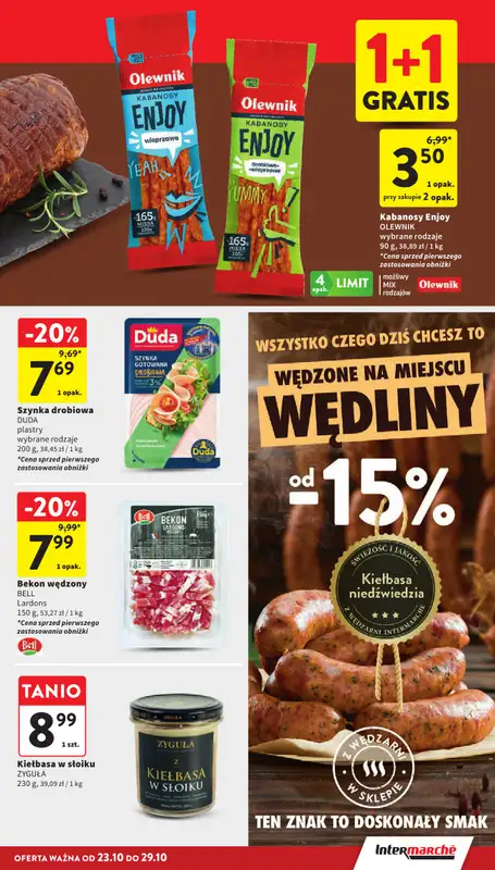 Intermarche - gazetka promocyjna Gazetka od czwartku 23.10 do środy 29.10 - strona 21