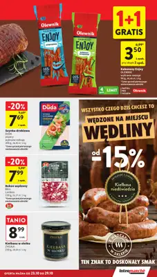 Intermarche - gazetka promocyjna Gazetka od czwartku 23.10 do środy 29.10 - strona 21 Intermarche - gazetka promocyjna Gazetka od czwartku 23.10 do środy 29.10 - strona 21