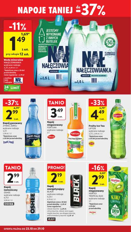 Intermarche - gazetka promocyjna Gazetka od czwartku 23.10 do środy 29.10 - strona 30