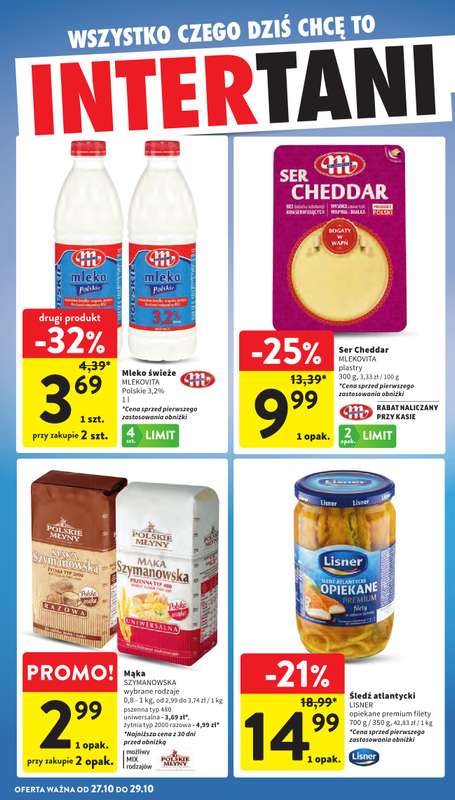 Intermarche - gazetka promocyjna Gazetka od czwartku 23.10 do środy 29.10 - strona 38
