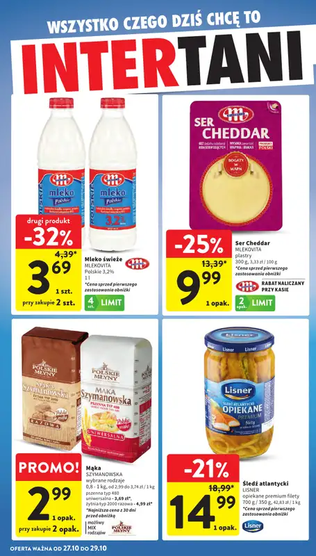 Intermarche - gazetka promocyjna Gazetka od czwartku 23.10 do środy 29.10 - strona 38