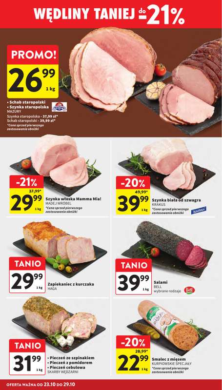 Intermarche - gazetka promocyjna Gazetka od czwartku 23.10 do 艣rody 29.10 - strona 20 Intermarche - gazetka promocyjna Gazetka od czwartku 23.10 do 艣rody 29.10 - strona 20
