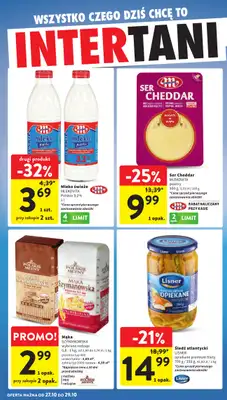 Intermarche - gazetka promocyjna Intertani start tygodnia od poniedziałku 27.10 do środy 29.10 - strona 2 Intermarche - gazetka promocyjna Intertani start tygodnia od poniedziałku 27.10 do środy 29.10 - strona 2