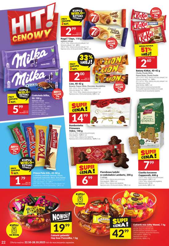 Twój Market - gazetka promocyjna Gazetka od środy 22.10 do wtorku 28.10 - strona 22