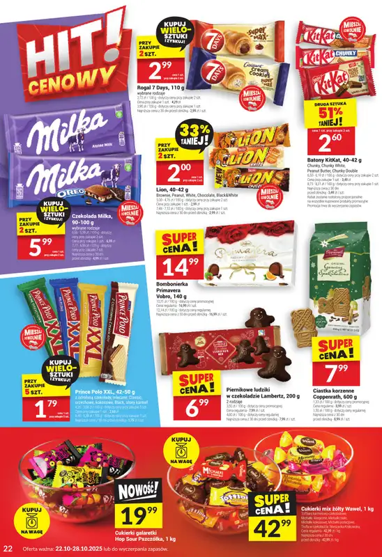 Twój Market - gazetka promocyjna Gazetka od środy 22.10 do wtorku 28.10 - strona 22