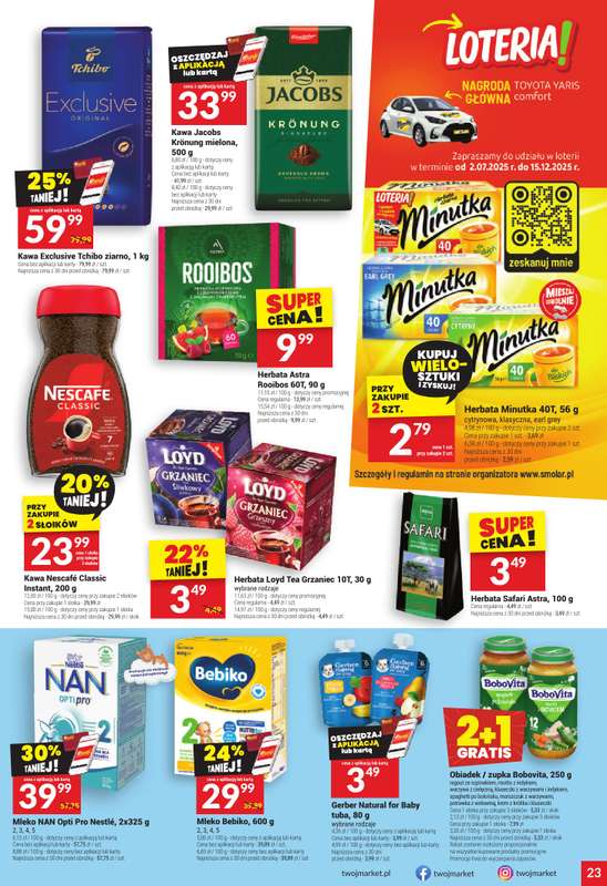 Twój Market - gazetka promocyjna Gazetka od środy 22.10 do wtorku 28.10 - strona 23