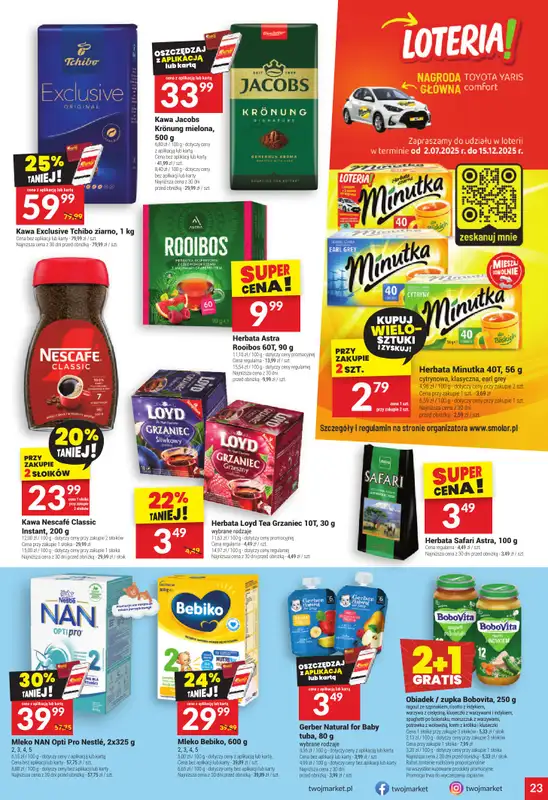 Twój Market - gazetka promocyjna Gazetka od środy 22.10 do wtorku 28.10 - strona 23