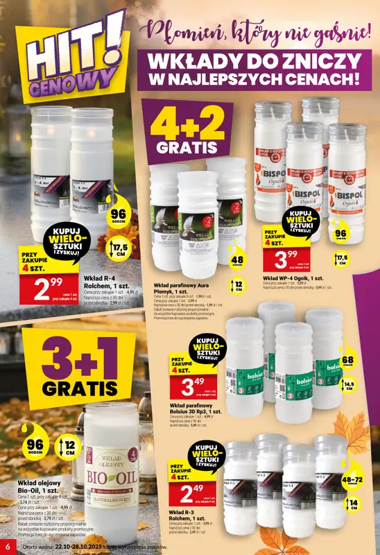 Twój Market - gazetka promocyjna Gazetka od środy 22.10 do wtorku 28.10 - strona 6