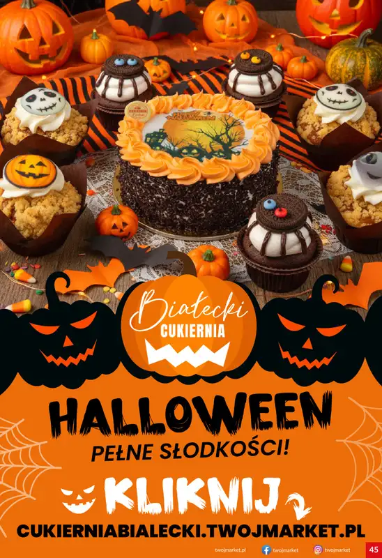 Twój Market - gazetka promocyjna Gazetka od środy 22.10 do wtorku 28.10 - strona 45