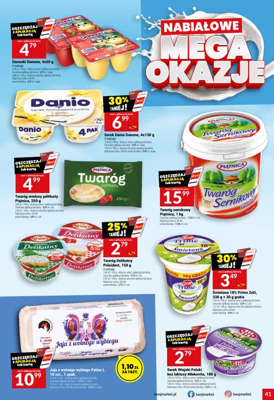 Twój Market - gazetka promocyjna Gazetka od środy 22.10 do wtorku 28.10 - strona 41