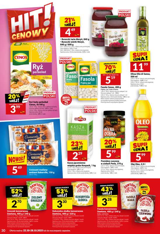 Twój Market - gazetka promocyjna Gazetka od środy 22.10 do wtorku 28.10 - strona 30