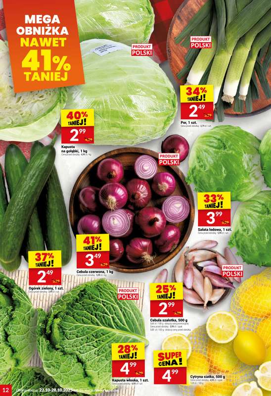 Twój Market - gazetka promocyjna Gazetka od środy 22.10 do wtorku 28.10 - strona 12