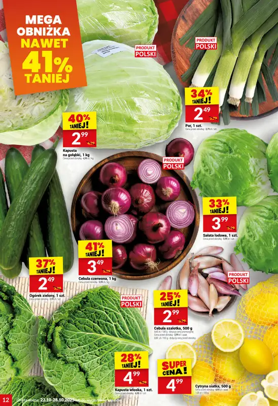 Twój Market - gazetka promocyjna Gazetka od środy 22.10 do wtorku 28.10 - strona 12