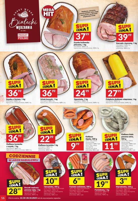 Twój Market - gazetka promocyjna Gazetka od środy 22.10 do wtorku 28.10 - strona 16