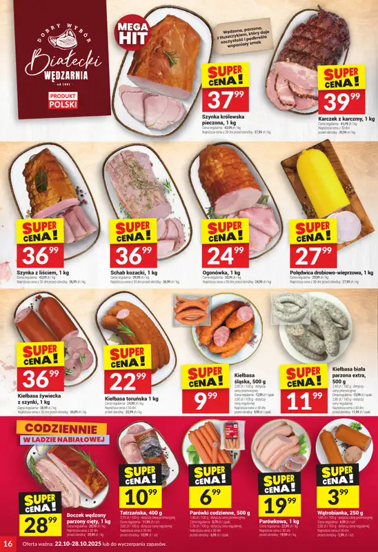 Twój Market - gazetka promocyjna Gazetka od środy 22.10 do wtorku 28.10 - strona 16