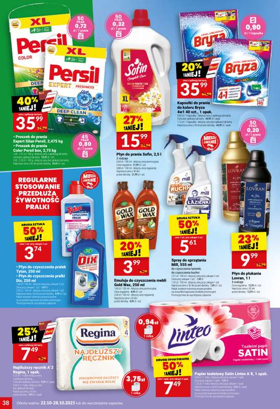 Twój Market - gazetka promocyjna Gazetka od środy 22.10 do wtorku 28.10 - strona 38
