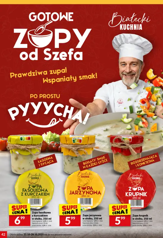 Twój Market - gazetka promocyjna Gazetka od środy 22.10 do wtorku 28.10 - strona 42